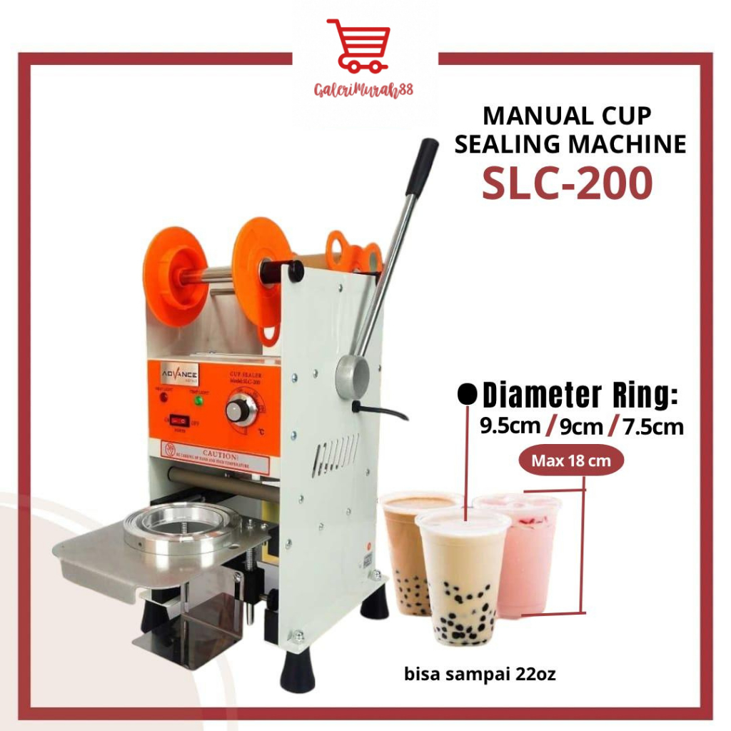 Cup Sealer Press Plastik Mesin Press Gelas Plastik / Mesin Press Cup Sealer Gelas Plastik 8881 Q2/Q2