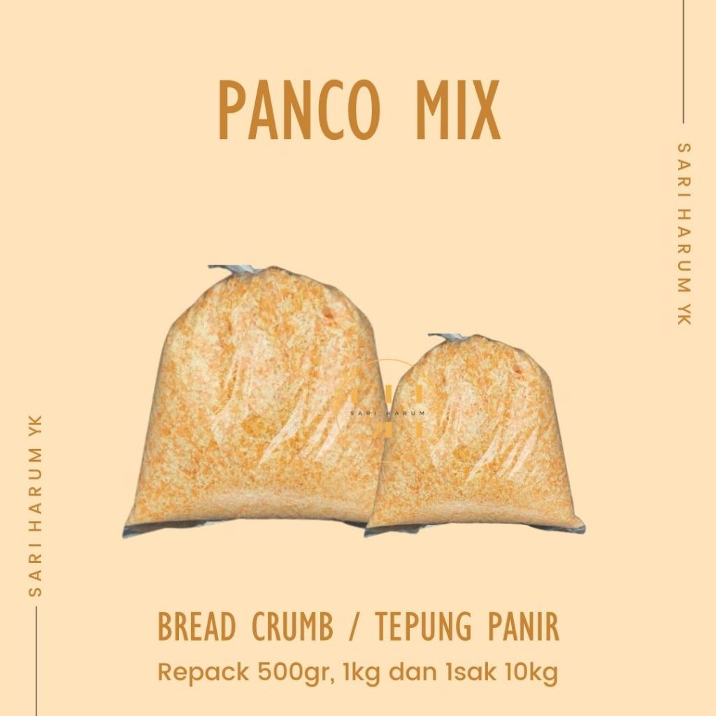 

Tepung panir | tepung roti | tepung risol | panco mix 1kg