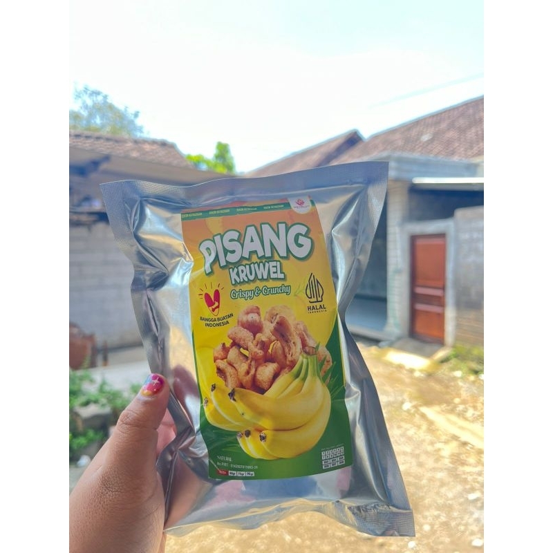 

BANANA CRISPY/PISANG KRUWEL ASLI BATU MALANG 100GR MURAH