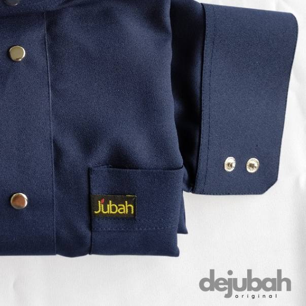 DeJubah - Jubah SUJA (Saudi & Kemeja) Jubah pria gamis dewasa berkerah kemeja dan lengan bermanset-DONGKER