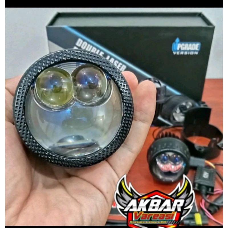 FOGLAMP BILED AES FDL 2INC DOUBLE LASER FOGLAMP BILED AES