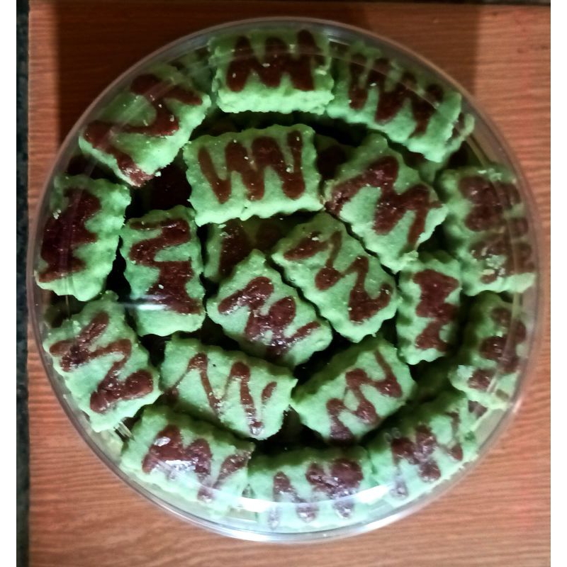 

kue pandan caramel