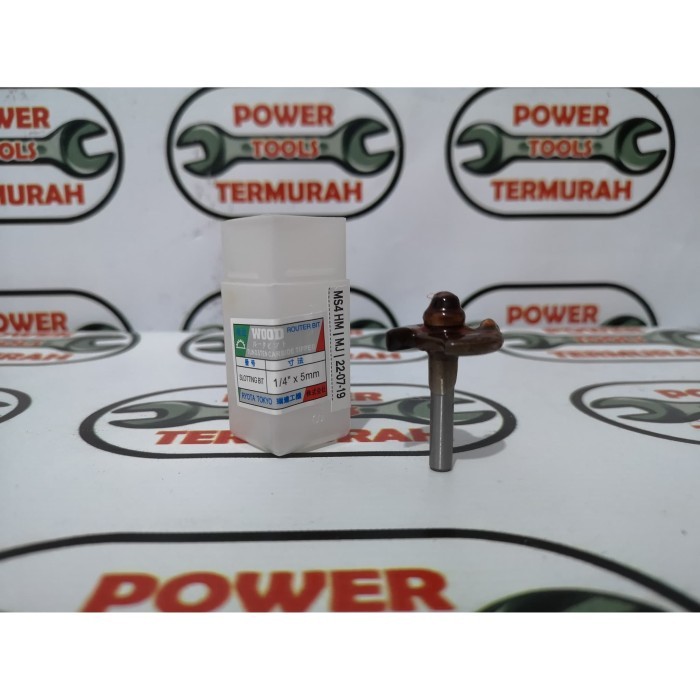 

Mata Profil Slotting Bit 5 mm 1/4" shank router bit trimmer sloting