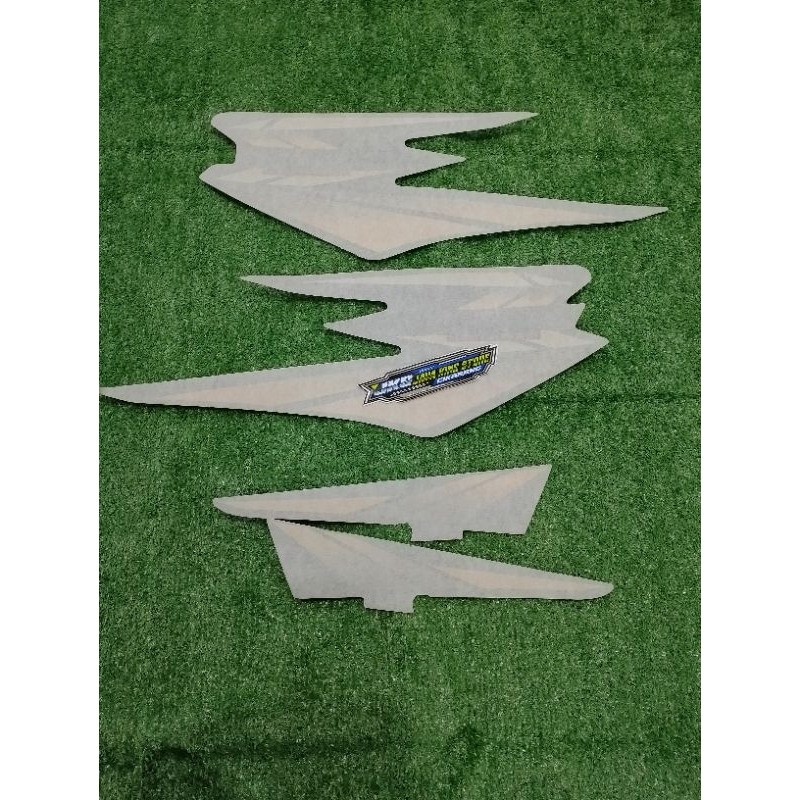 striping RX king 2002 hijau botol original fullset cover aki