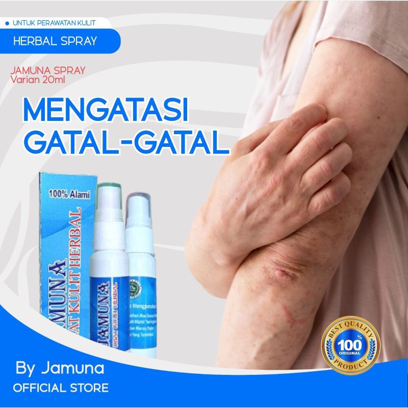 JAMUNA - obat gatal eksim kering ampuh | obat gatal kulit seluruh badan | Original