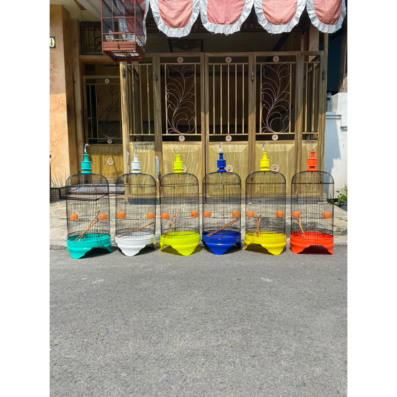 Sangkar Besi Lovebird Pvc