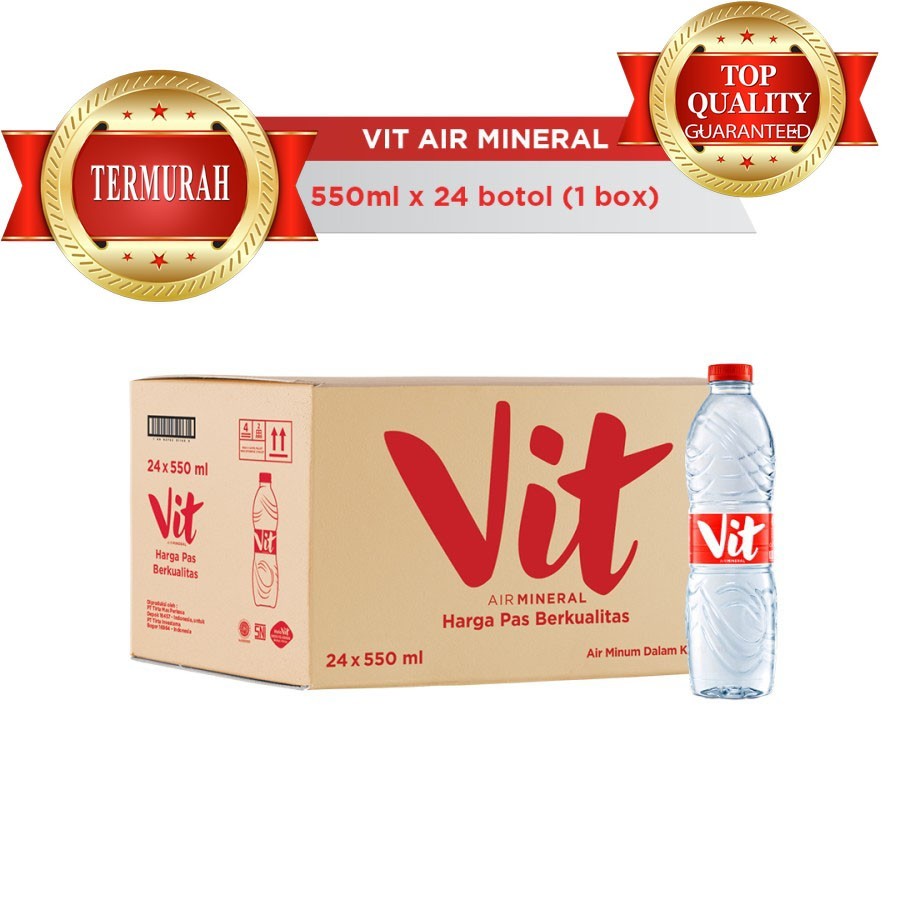

Ay00! VIT BOTOL 550ML/BOX AREA BOGOR