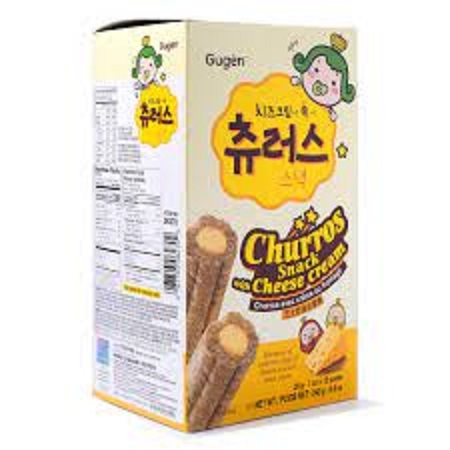 

Gugen Churros Snack With Cheese Cream (20gr@12packs) 240gr