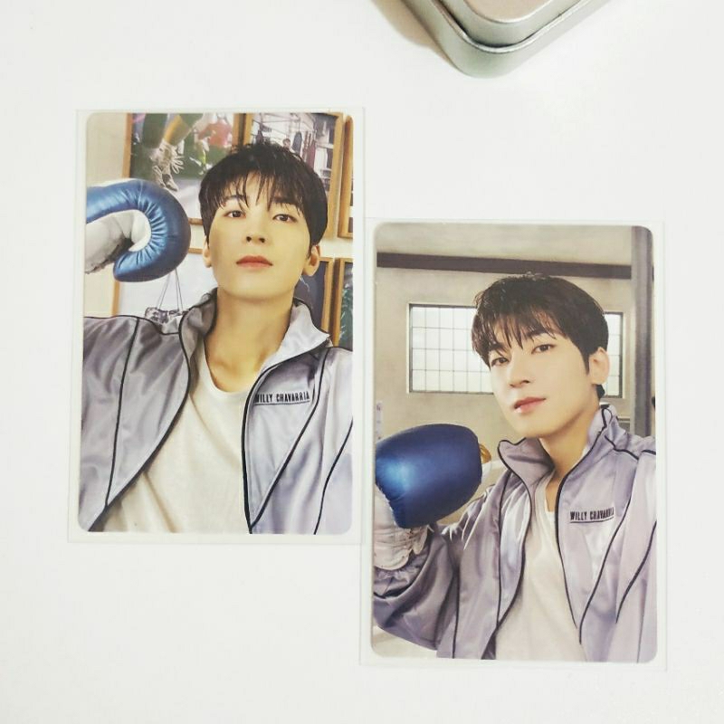 *BOOKED [Set]Pc wonwoo boxing weverse album fml
