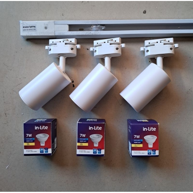 NEW TRACK light 5w 4000k 3000k LED INLITE