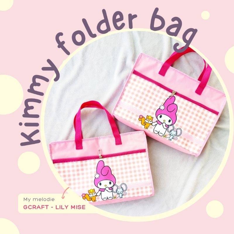 kimmy folder bag - tas folder - tas map folio - tas les - tas folder folio