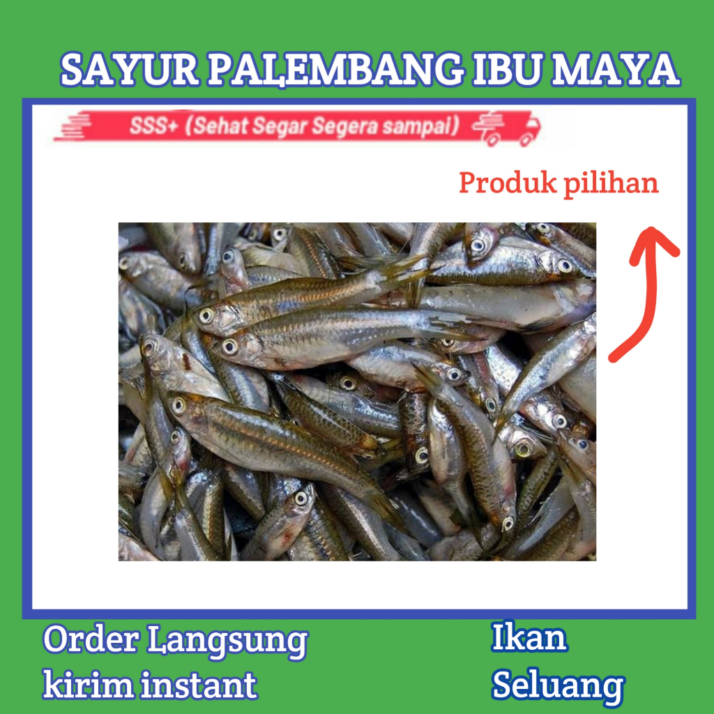 

Ikan seluang - Sayur Palembang ibu maya