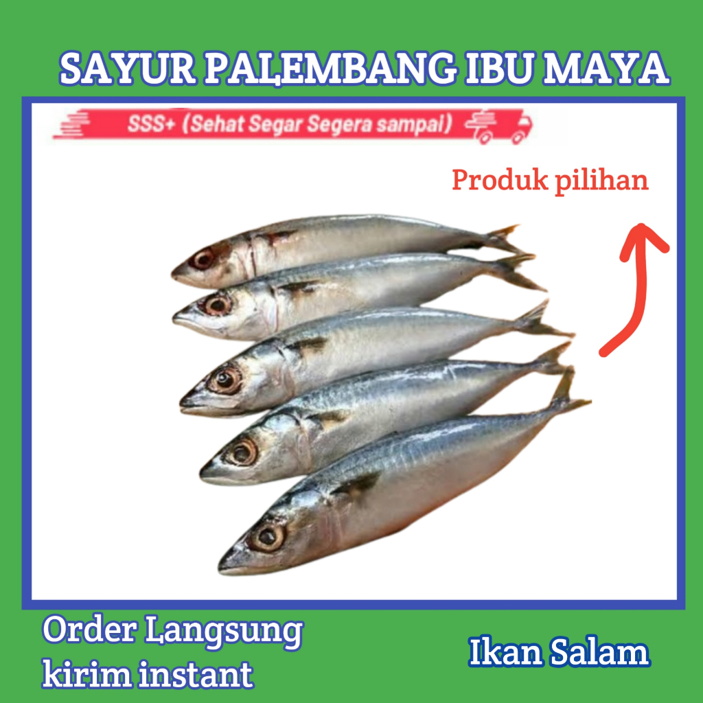 

Ikan salam segar - Sayur Palembang ibu maya