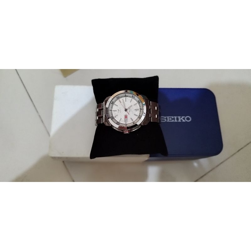 seiko sport kinetic original otomatis stainless rantai 23 jewel