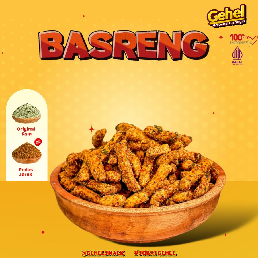 

Basreng Gehel 100gr