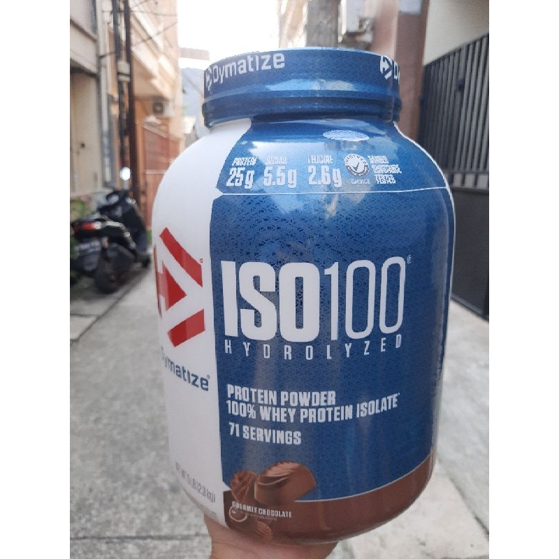 ISO 100 DYMATIZE 5LBS RASA COKLAT