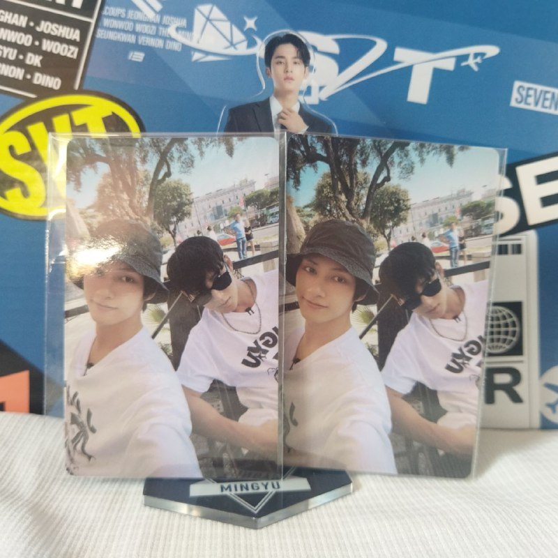 [BOOKED] PHOTOCARD GYUJUN NANA TOUR GIFT MINGYU JUN  PHOTOCARD SEVENTEEN PC SVT