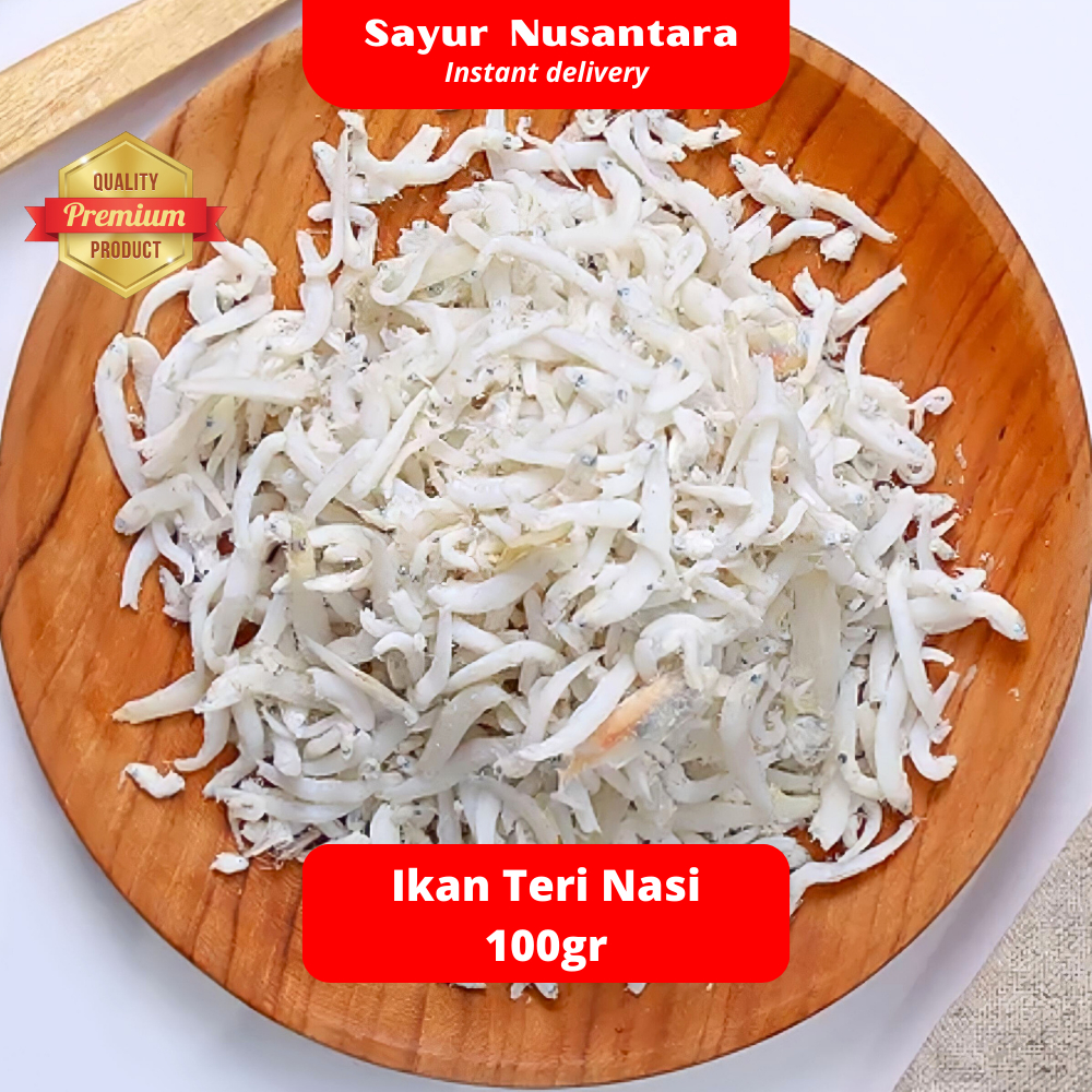 

Ikan Teri Nasi Asin Premium 100gr - Sayur Nusantara