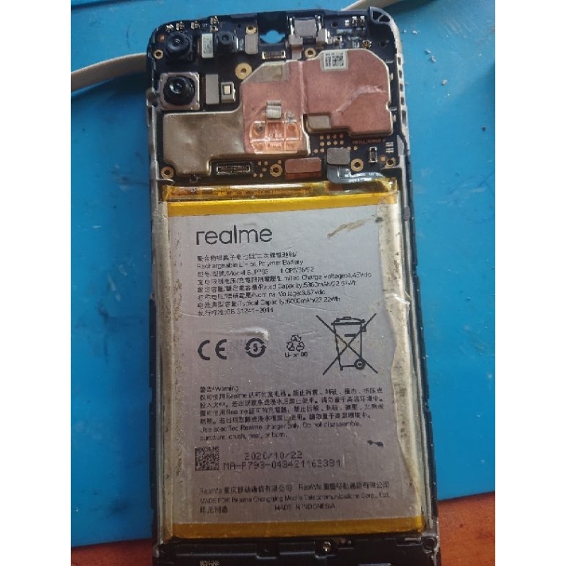 Mesin realme narzo 20 sama batre original