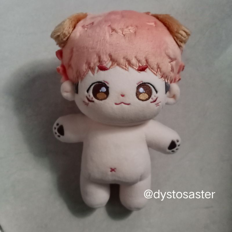 WTS Preloved Yuuji Itadori Fanmade Doll 20 CM Sixi (WAJIB SPLIT PAY)