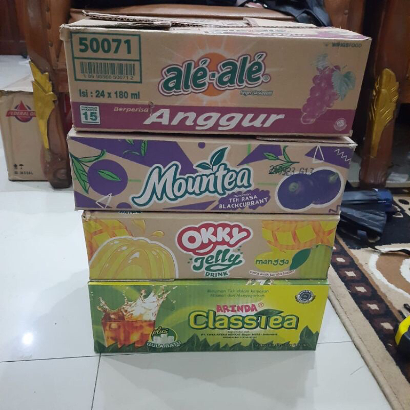 

Kardus minuman bekas untuk pacing uk 33x22x12