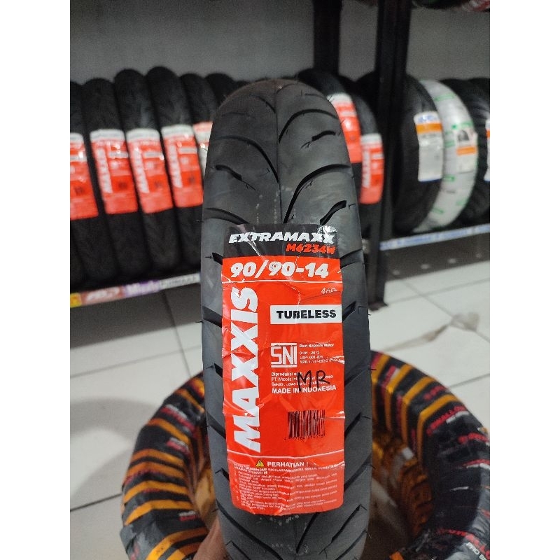 Ban Motor Tubless Maxxis Extramaxx 90/90-14