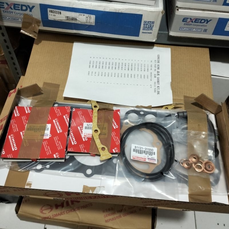 PACKING MESIN SET HINO DUTRO HT130 04111-7C091