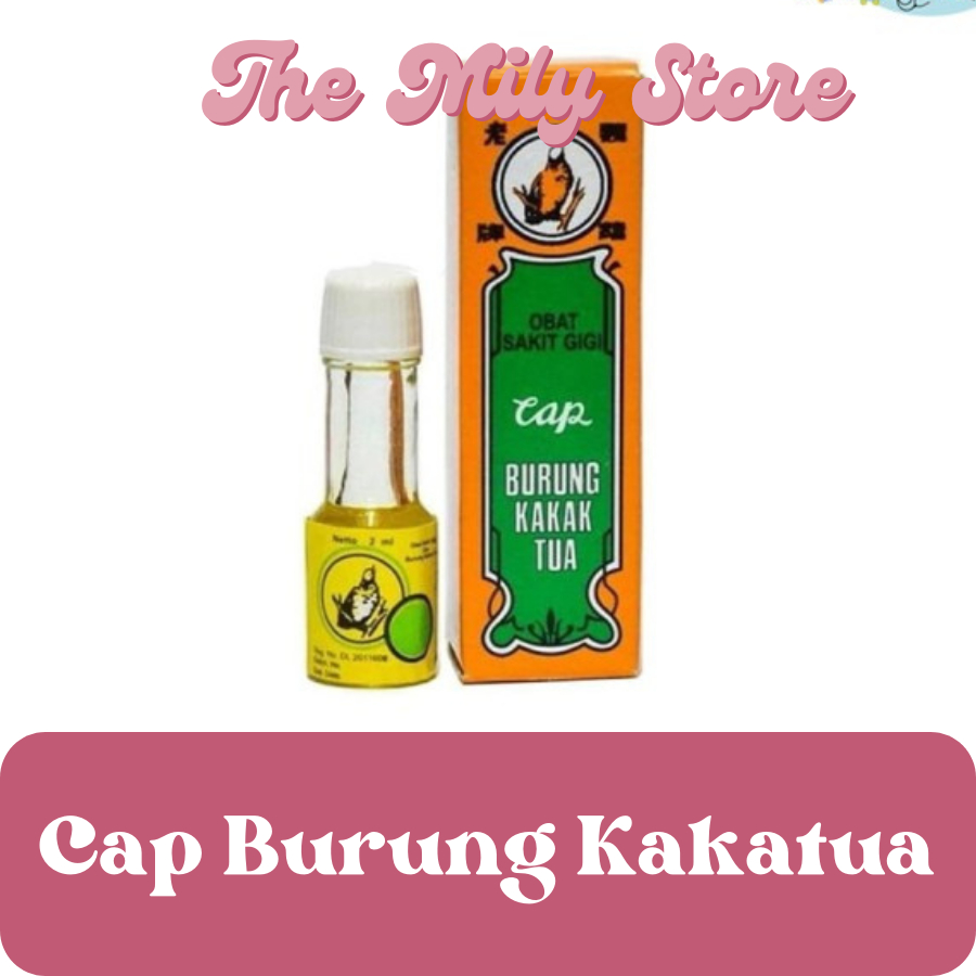 OBAT SAKIT GIGI CAP BURUNG KAKATUA