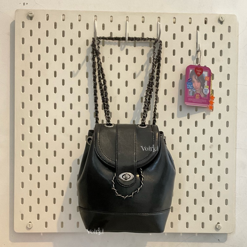 Ninette The Chain Backpack - Black | Mini Backpack | Its.ninette