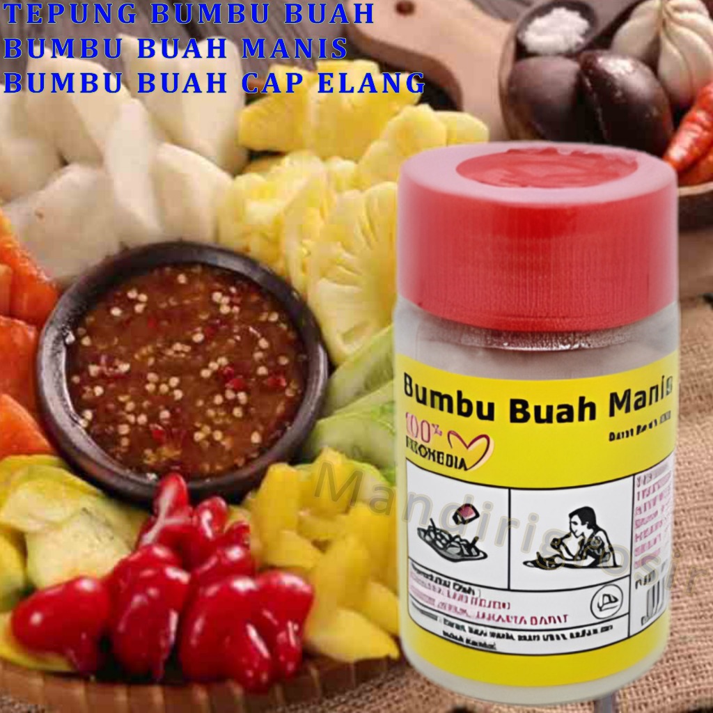 

Bumbu Buah Manis * Tepung Bumbu Buah * Bumbu Buah Cap Elang