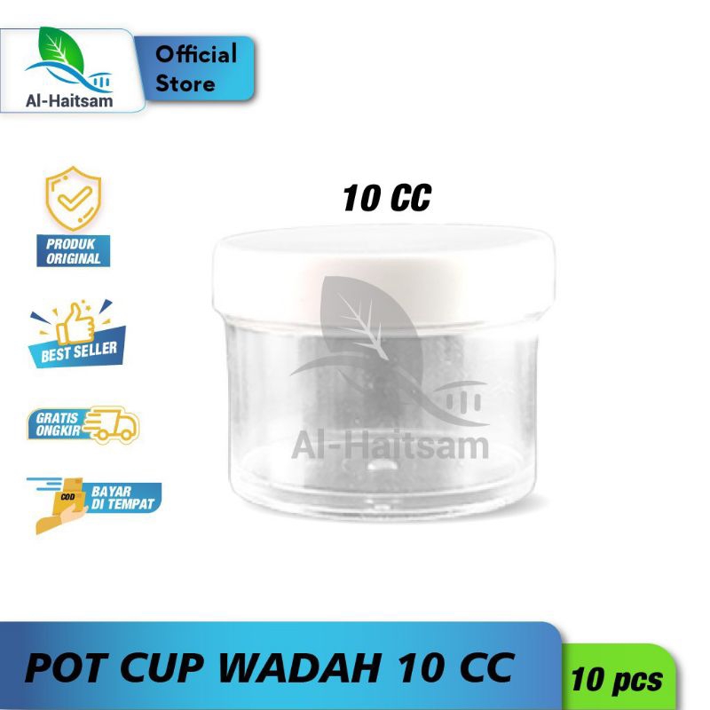 Isi 10 pcs Pot Urine 10cc Pot Slime 10cc Pot Salep 10cc Pot Obat 10cc