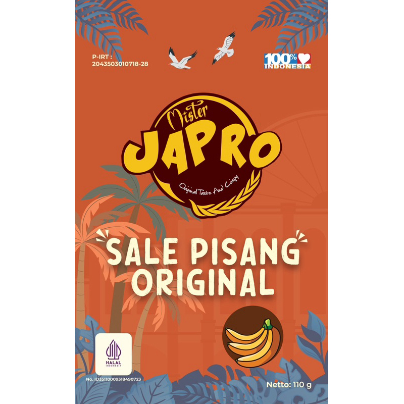 

Sale Pisang Original - MISTER JAPRO 110 Gram