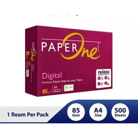 

Paperone Kertas A4 85 gr 100 gr 1 RIM (500 Lembar) Kertas Hvs A4 Kertas Fotocopy - Paperone Kertas HVS A4 85 100 gram