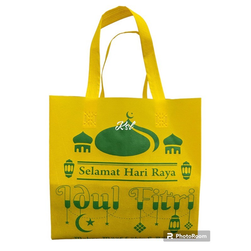 

TAS SPUNBOND GOODIE BAG HAMPERS LEBARAN IDUL FITRI KUE KOTAK K5