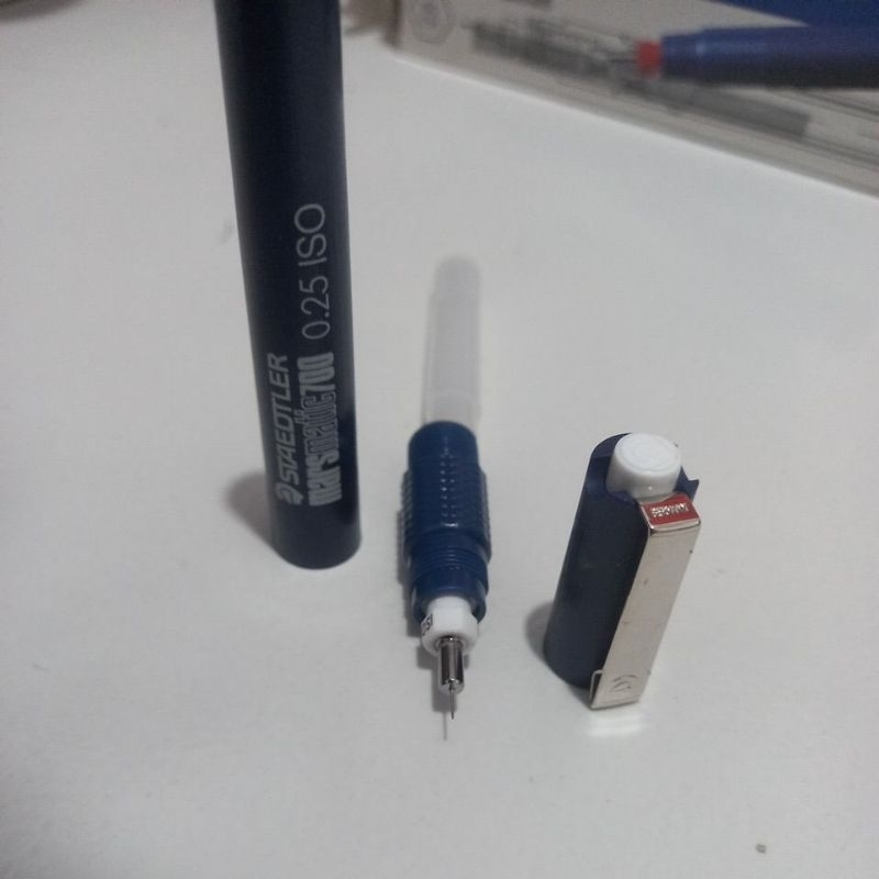 

D3W! STAEDTLER 700 Pen Rapido Marsmatic Made in GERMANY ASLI 0,25 Plus Reffil Drawing Pen