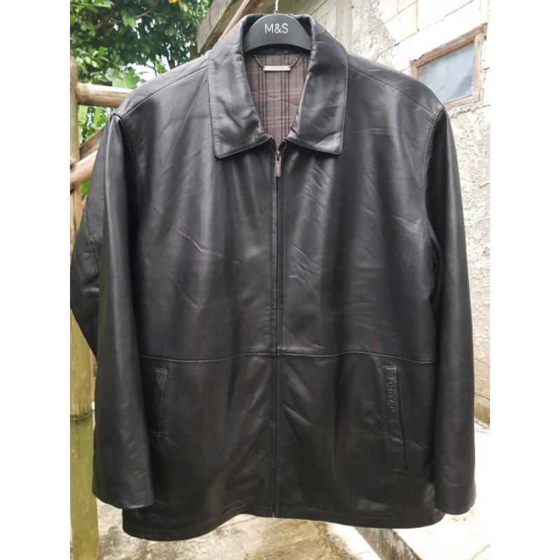 Jaket Kulit Indian Leather Jacket Work Jacket