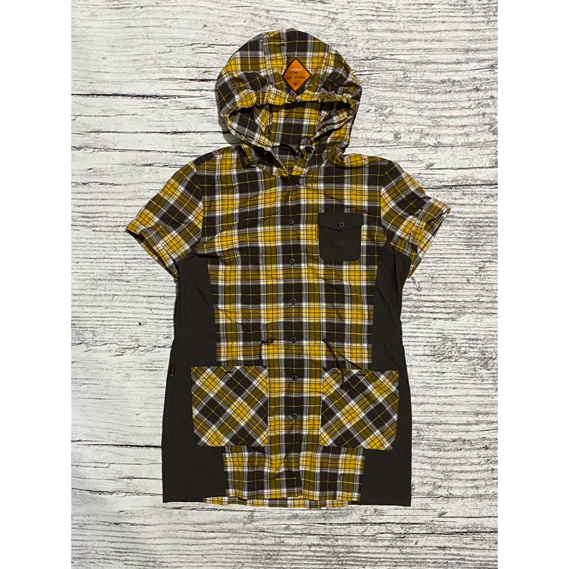 Kemeja Blouse katun cewek wanita Outdoor kotak Merrell second