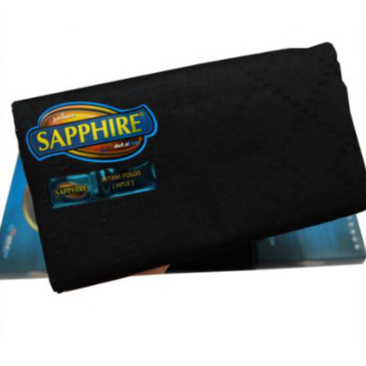 Sarung Tenun Sapphire Hitam Polos dan putih polos Sarung Dewasa Original Shapire Premium murah