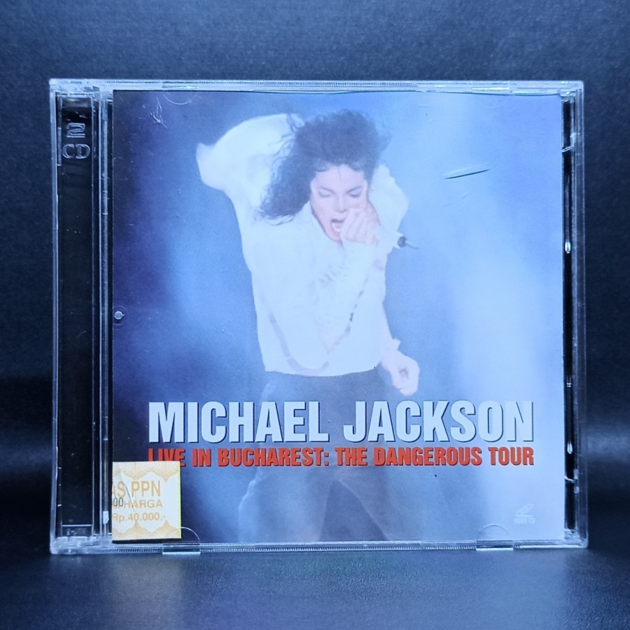 VCD Michael Jackson - Live In Bucharest - The Dangerous Tour