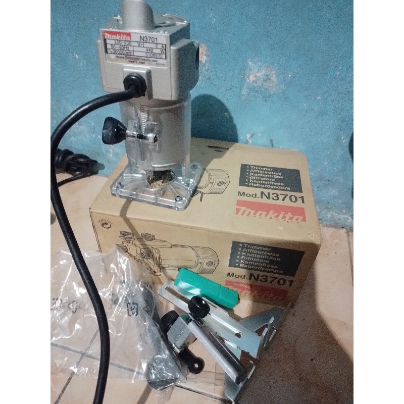 mesin profil makita n3701 ori made in japan propil router ruter loter mesin trimmer kayu
