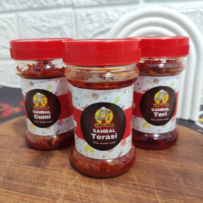 

Sambal Terasi / Cumi / Teri 150 ml