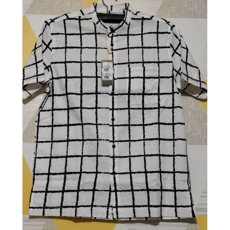 Kemeja Koko pendek pria MANZONE original size S,M