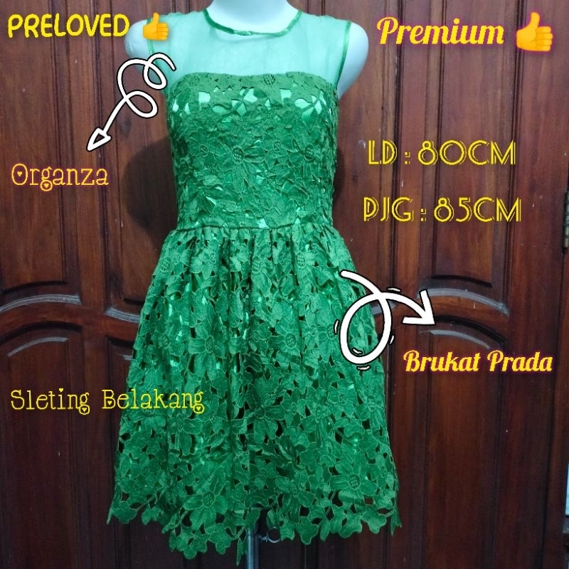 Dress Brukat Prada Premium