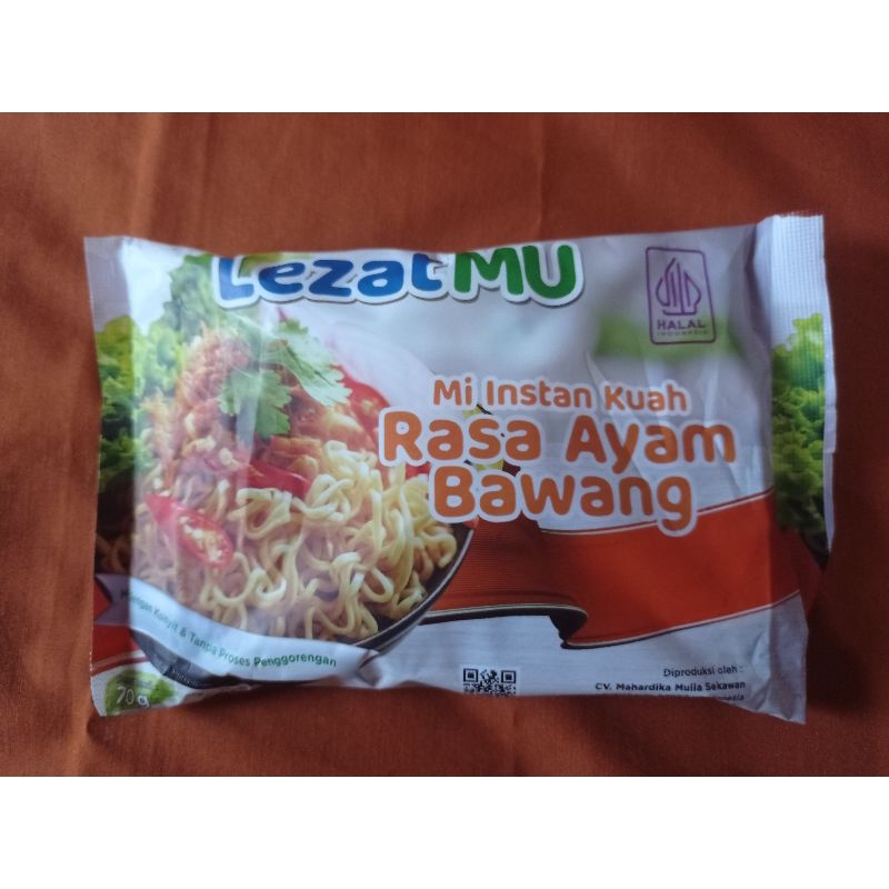 

Mi Instan Kuah LezatMU rasa Ayam Bawang
