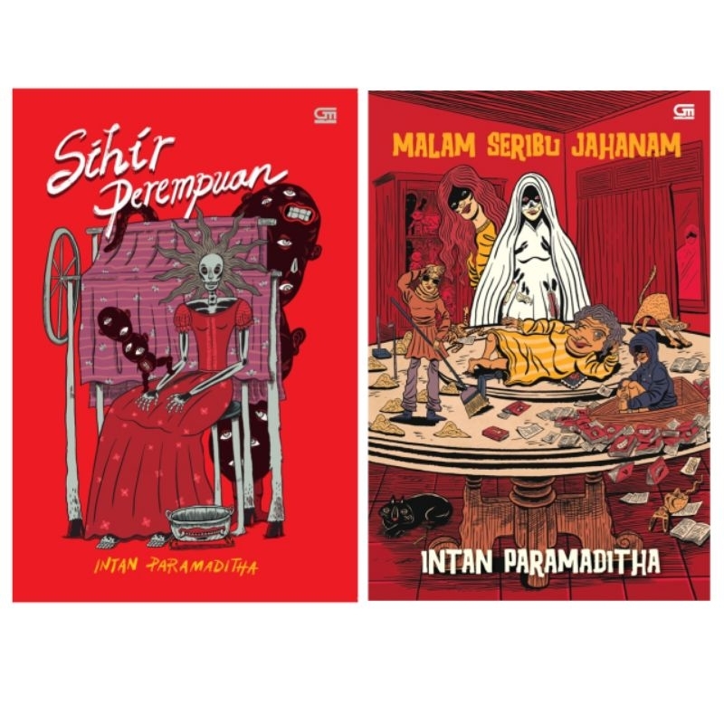 NOVEL MISTERI SIHIR PEREMPUAN, MALAM SERIBU JAHANAM : INTAN PARAMADHITA