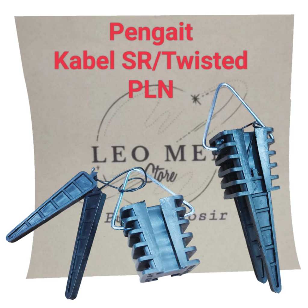 Klem Clamp Kabel Twisted~Pengikat Kabel SR~Pengait Kabel PLN