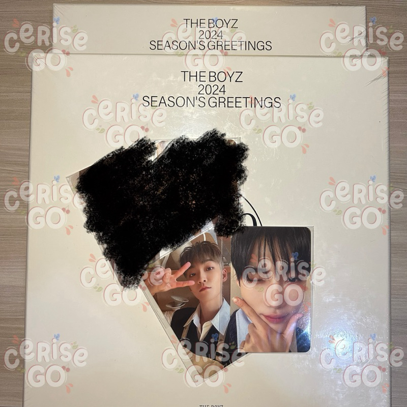THE BOYZ SEASON’S GREETINGS 2024 SG24 SHARING JACOB HYUNJAE KEVIN NEW CHANHEE MEMBER SET / POB