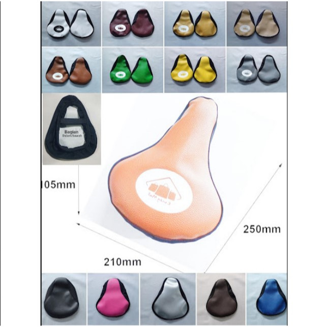 Sarung Sadel Sepeda Jengki / Ontel | Kulit Jok Sepeda Mini CTB & Sejenisnya