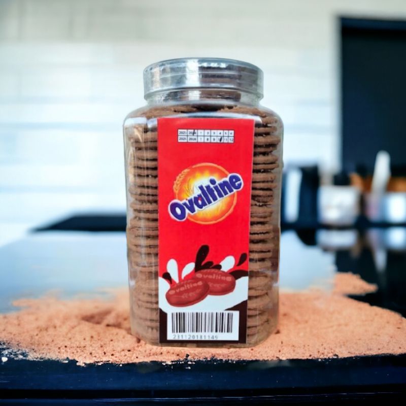 

Snack viral branded toplesan BISKUIT OVALTINE kemasan jumbo