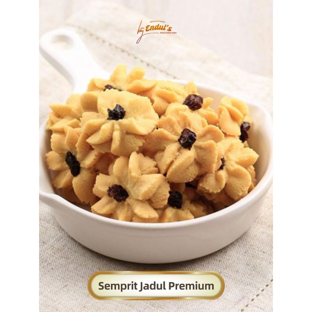 

Kue Semprit Jadul Bahan Premium Hampers Lebaran Silver Series